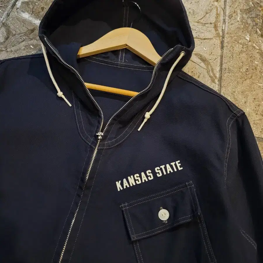 웨어하우스 kansass state 덕 자켓