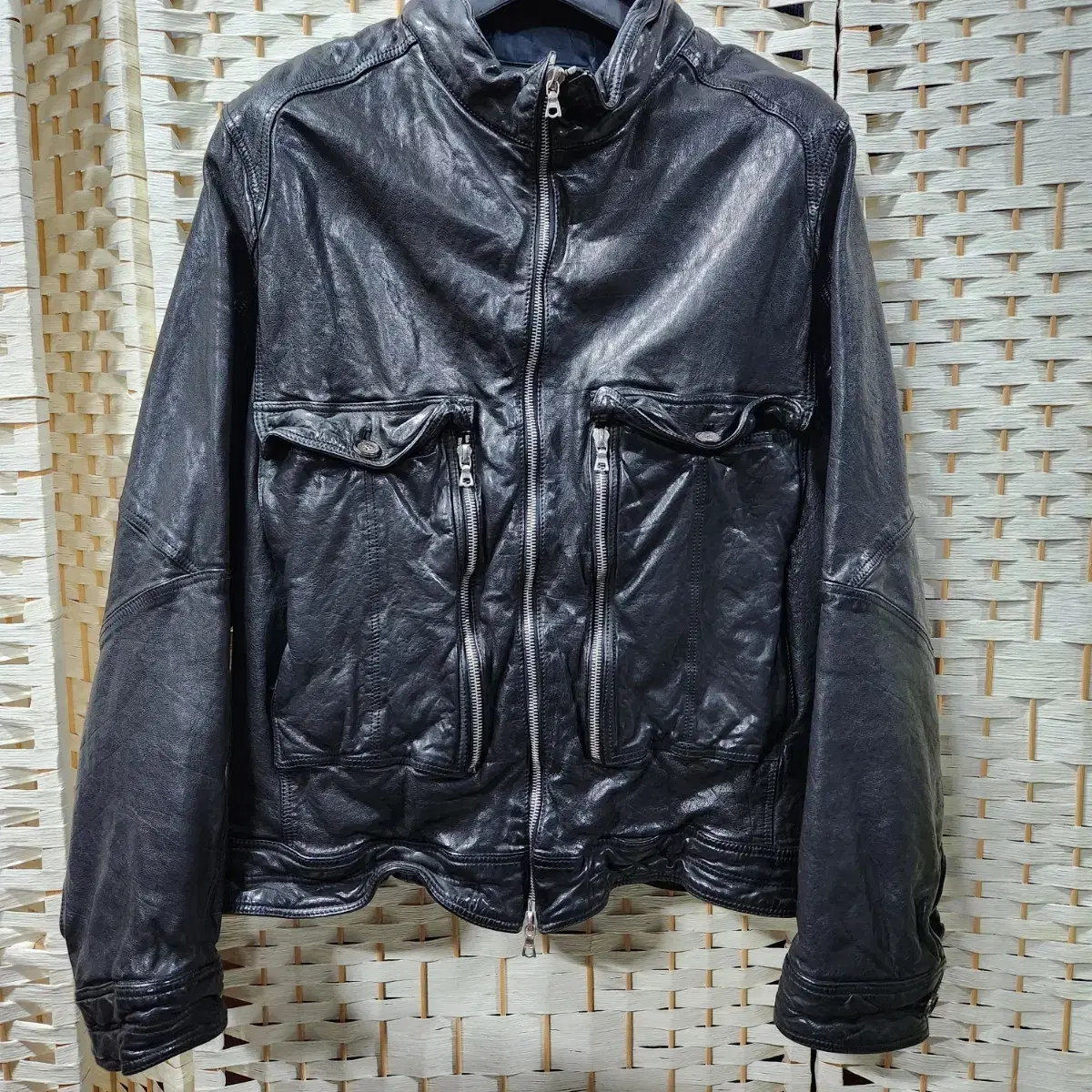 Neil Barrett Buffalo Leather Jacket