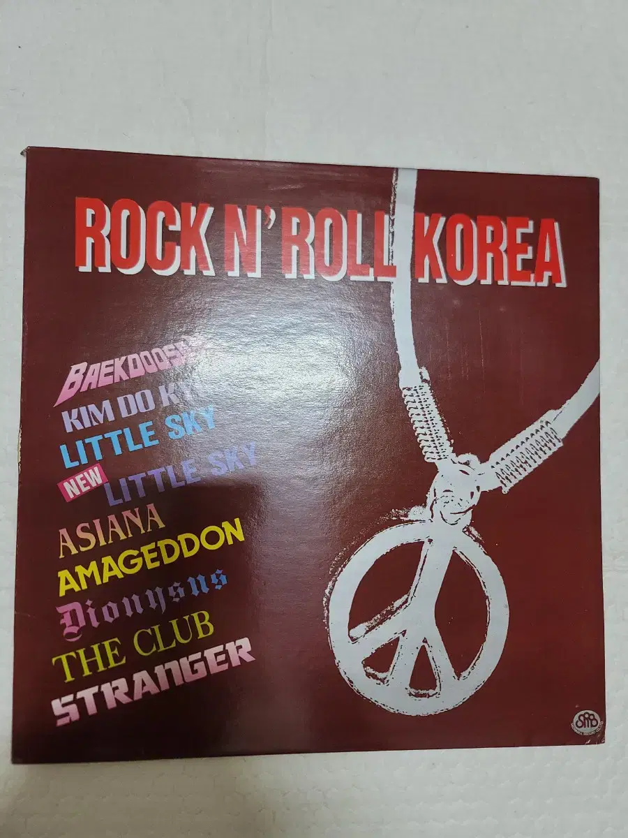 ROCK N' ROLL KOREA LP 임재범 유현상 김도균 참여