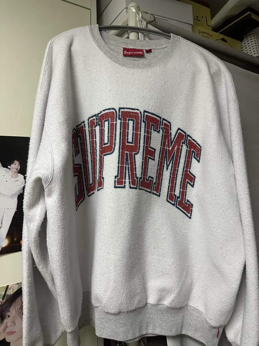 Supreme Inside-Out Crew Neck Sweater L