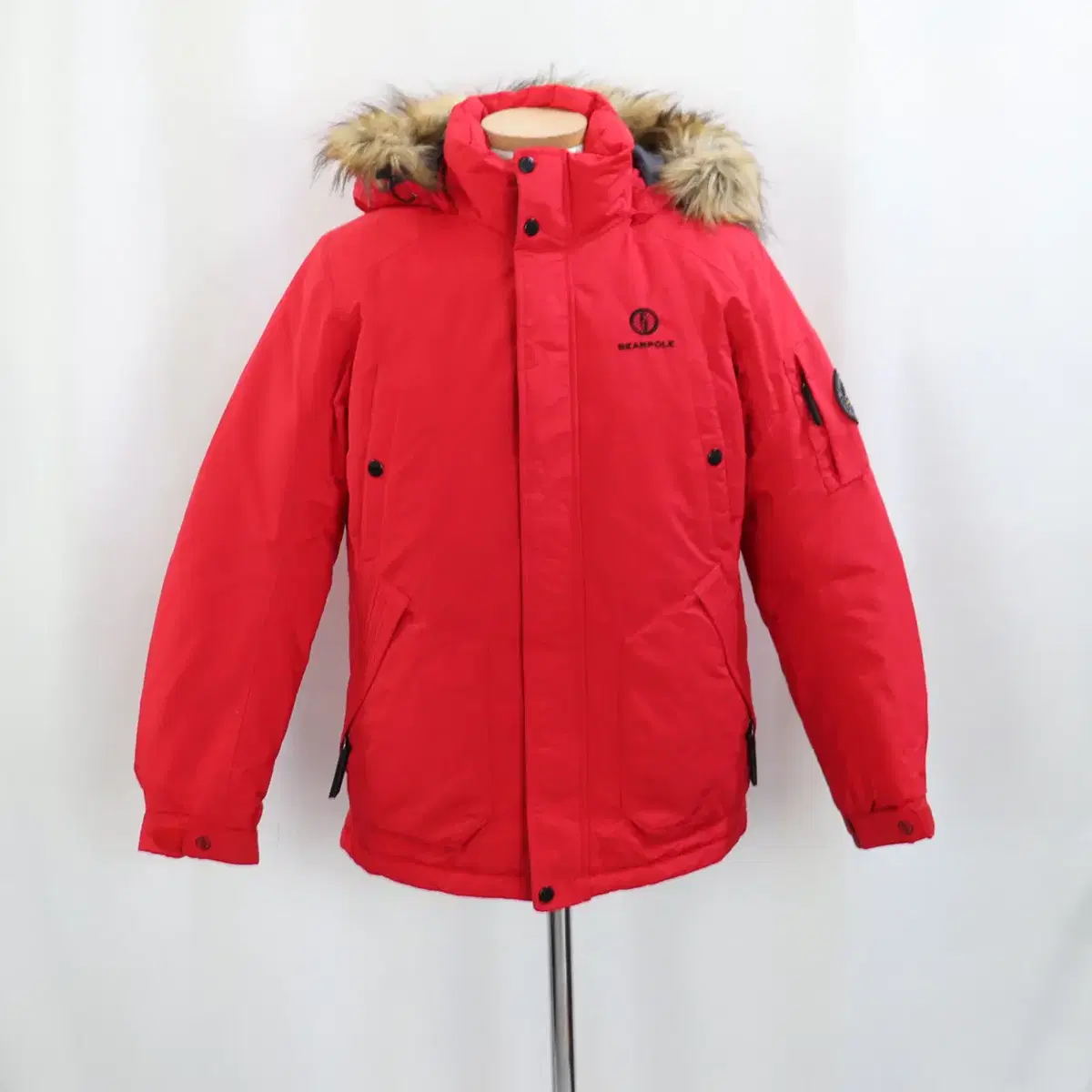 Beanpole Men's Duck Down Puffer Jacket Red 95 Permanent