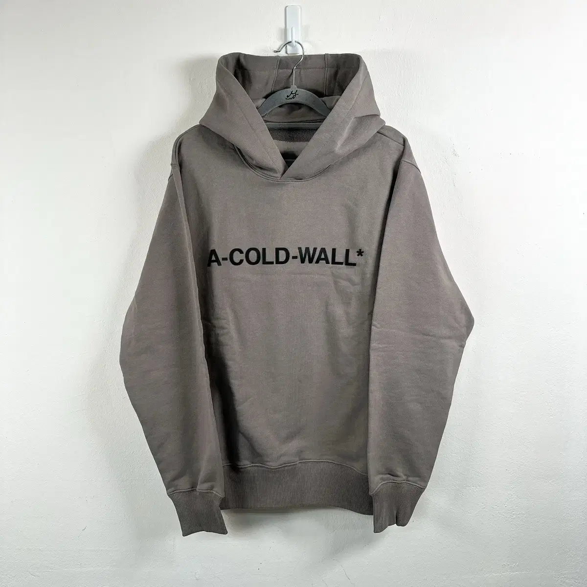 (Authentic/New) Charcoal Essentials Logo Hoodie for Acoldwall