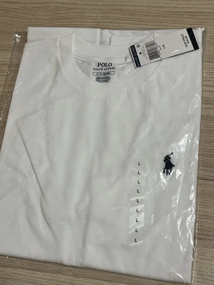 Polo Vahn Short Sleeve Tee White L