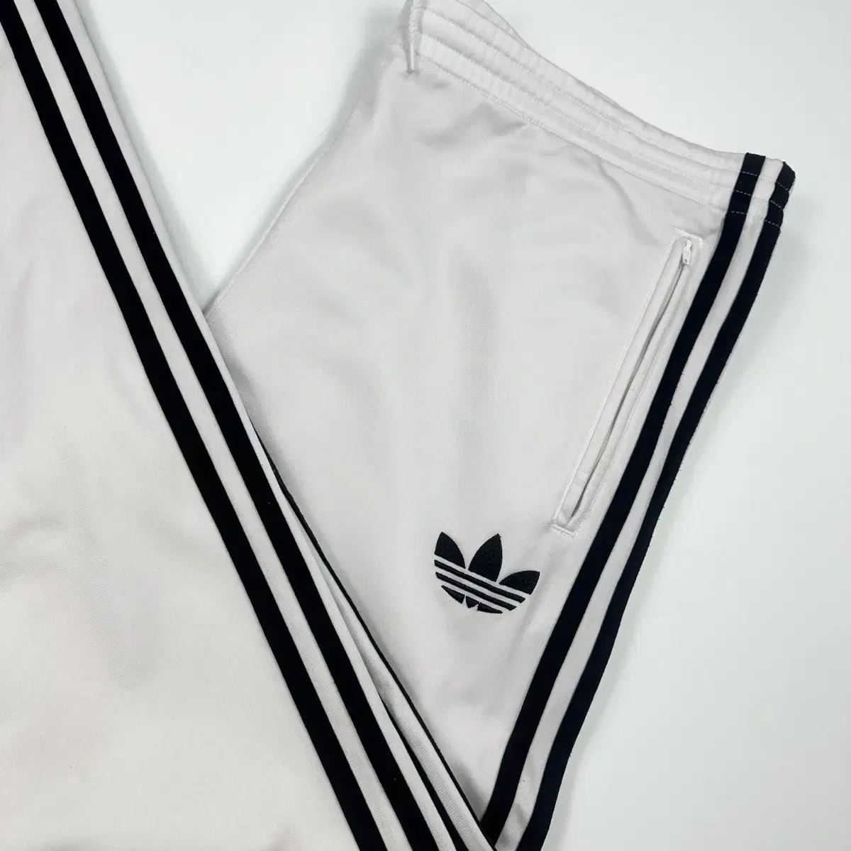 adidas Firebird White Track Pants Chuu Running Pants (XL)