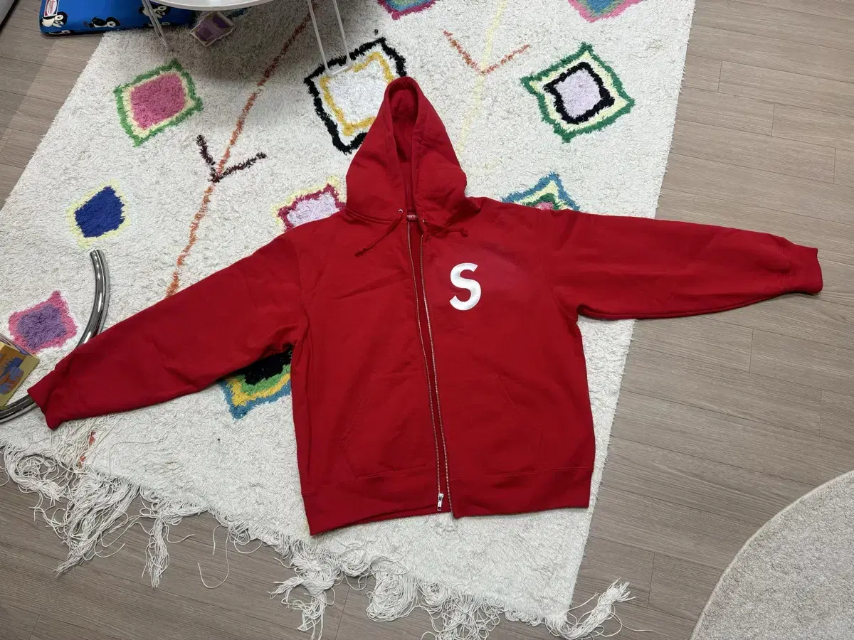 Supreme 23FW Hooded Zip Up Red Sells