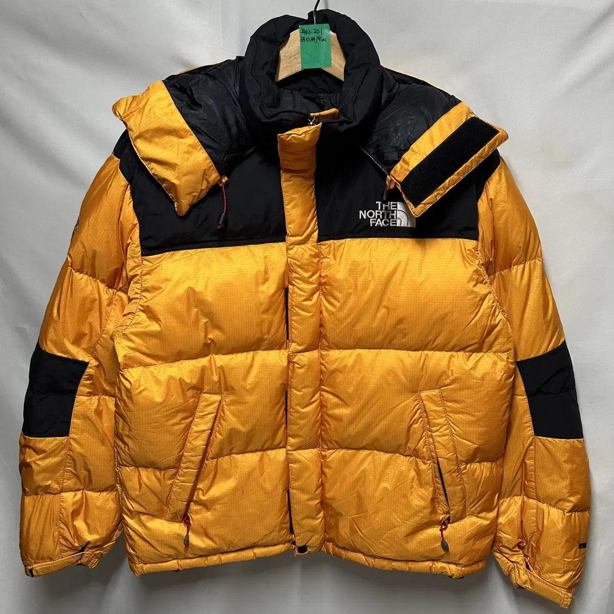 [Genuine/M] The North Face 700 Windstopper Goose Down Yellow Padding