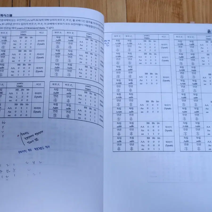 [4권 일괄] 윤도영t 생명과학 2024학년도 퍼펙트비기닝 고2 내신