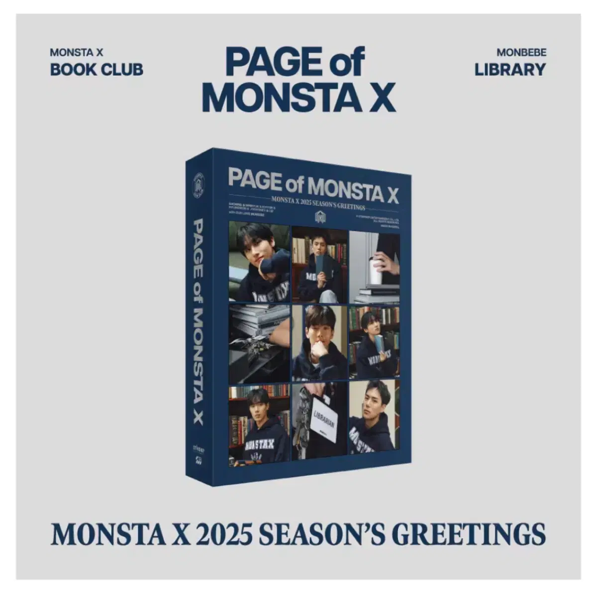 Monsta X seasons greetings unsealed