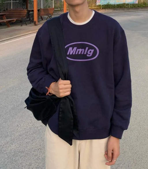 mmlg sweat (purple navy)