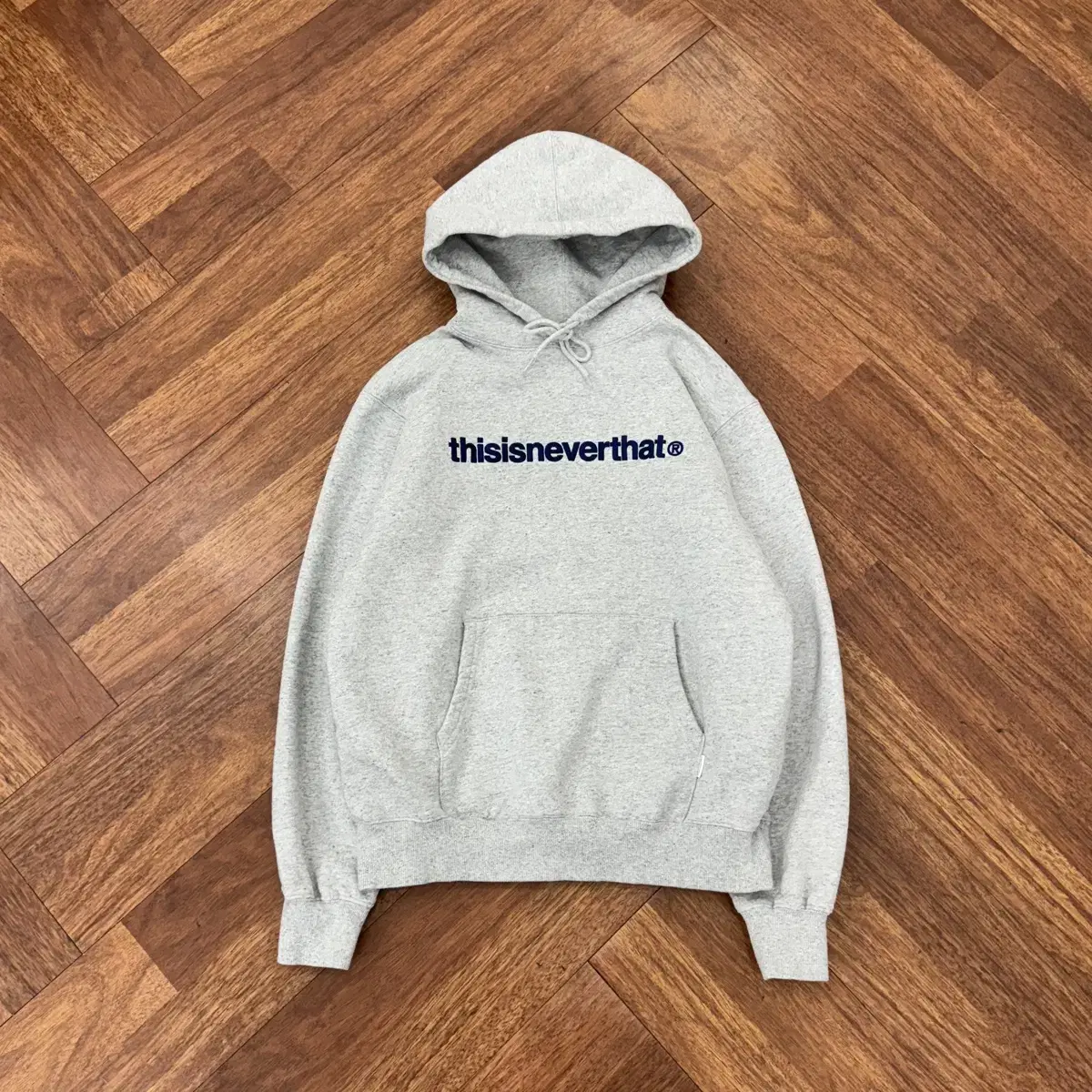 M This Is Never Never That Embroidered Brushed Hoodie