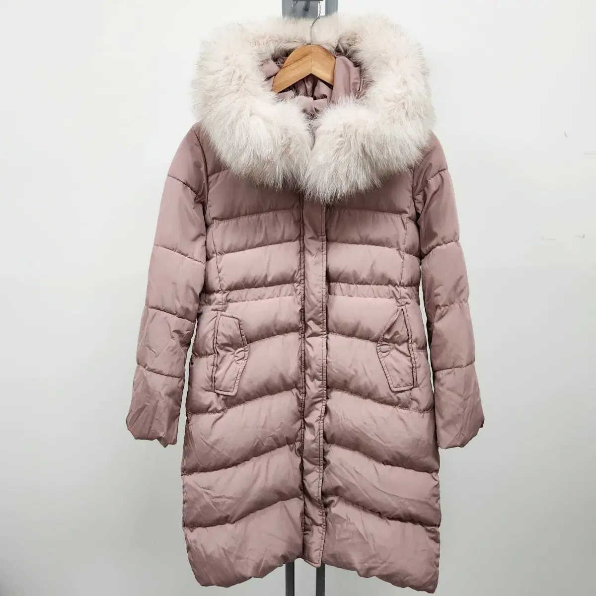 Kenneth's Lady Goose Down Fox Fur Long Puffer 176