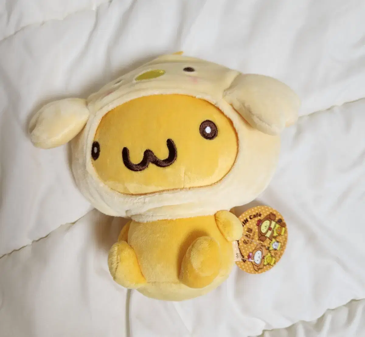 Pompompurin Nagoya Limited Chick Bagel doll Mascot