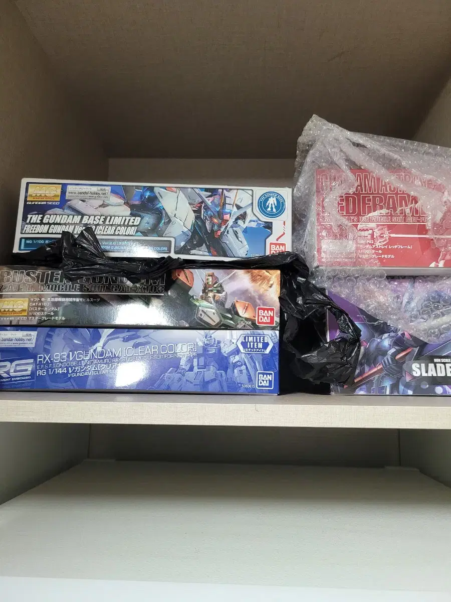 RGNew Gundam clear and some limited edition battles only