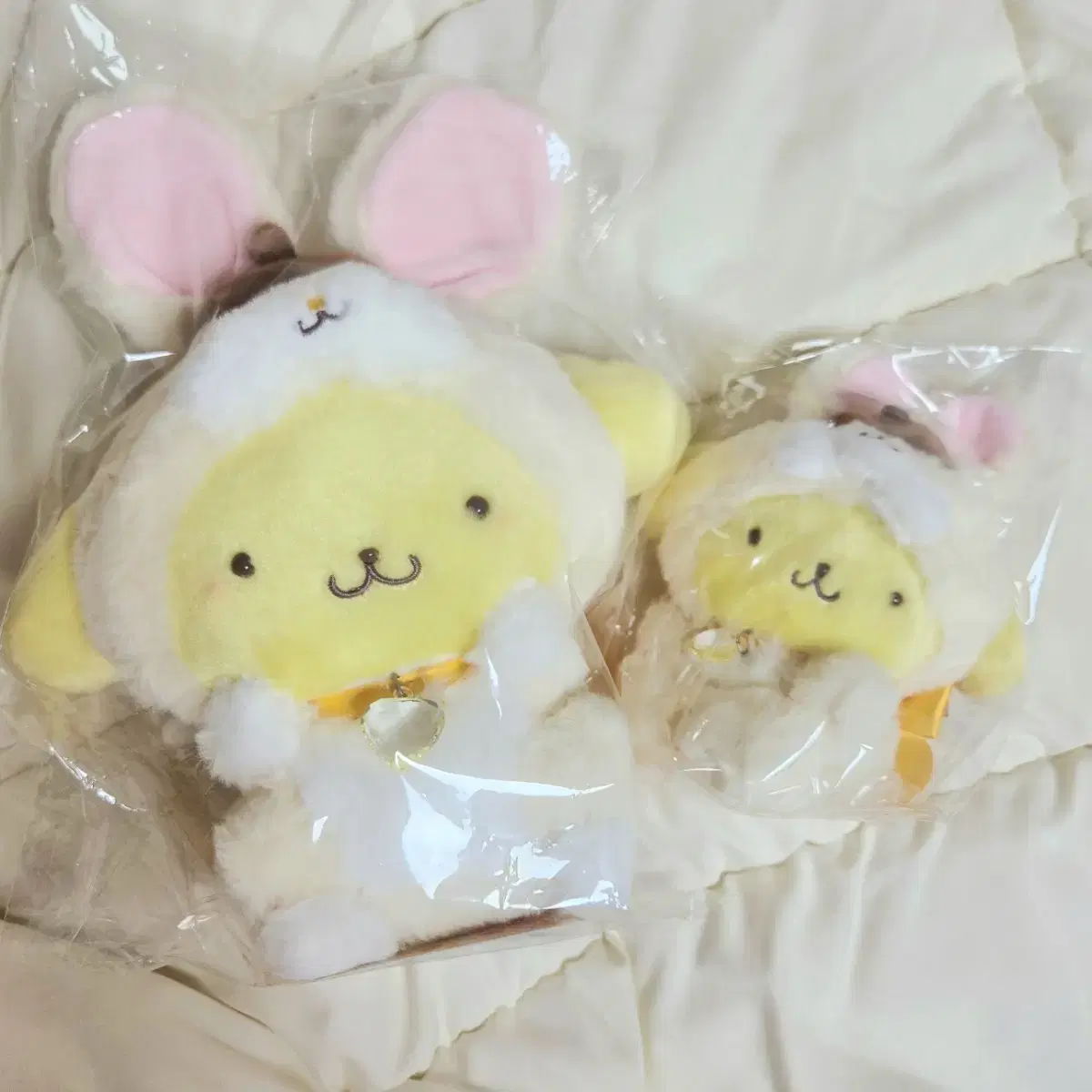 Pompompurin Easter Bunny Rabbit doll Mascot