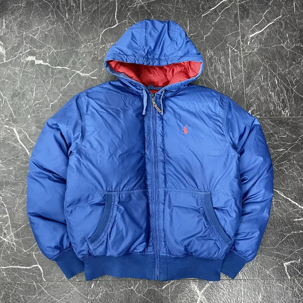 Polo Ralph Lauren Puffer Hooded Short Padded Bloo