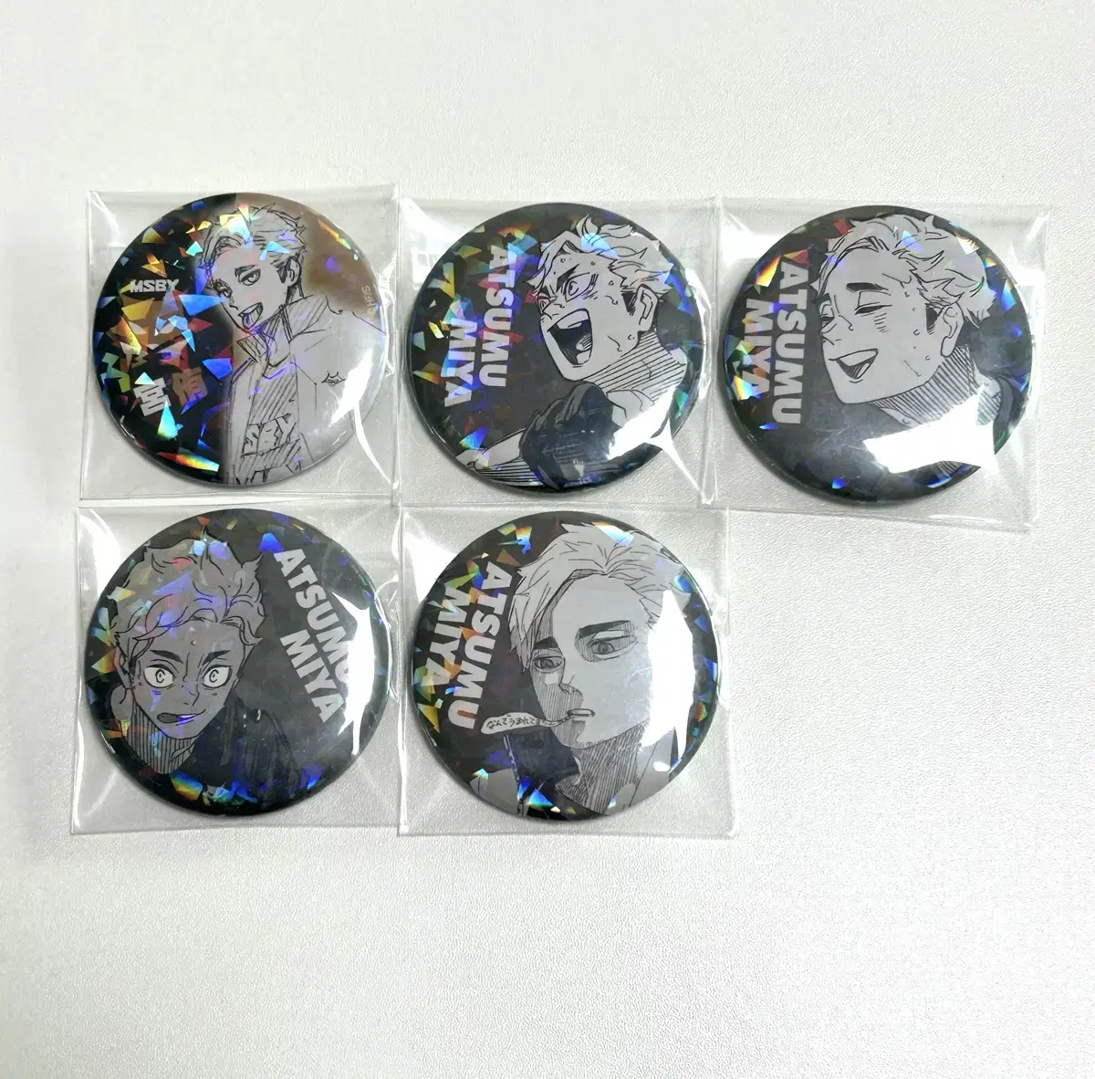 Haikyuu Miya Atsumu All-Star Can Badge (Unofficial Goods)