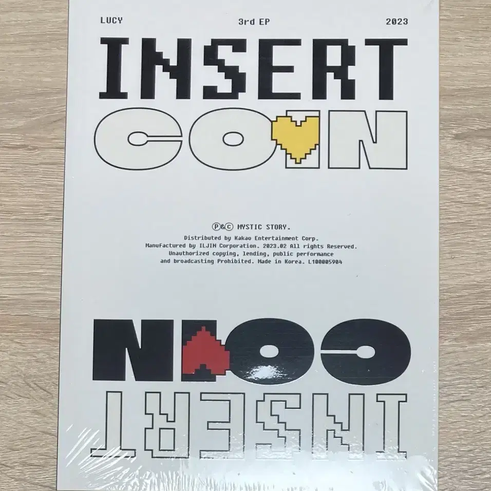 루시 (LUCY) Insert Coin 미개봉 CD 판매