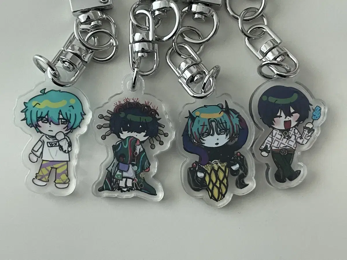 (Quick sale)Charisma Minato Ose Motohashi Iori unofficial goods keyring