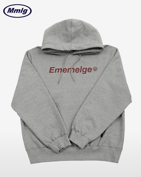 [Mmlg] EMEMELGE HOOD (GREY)