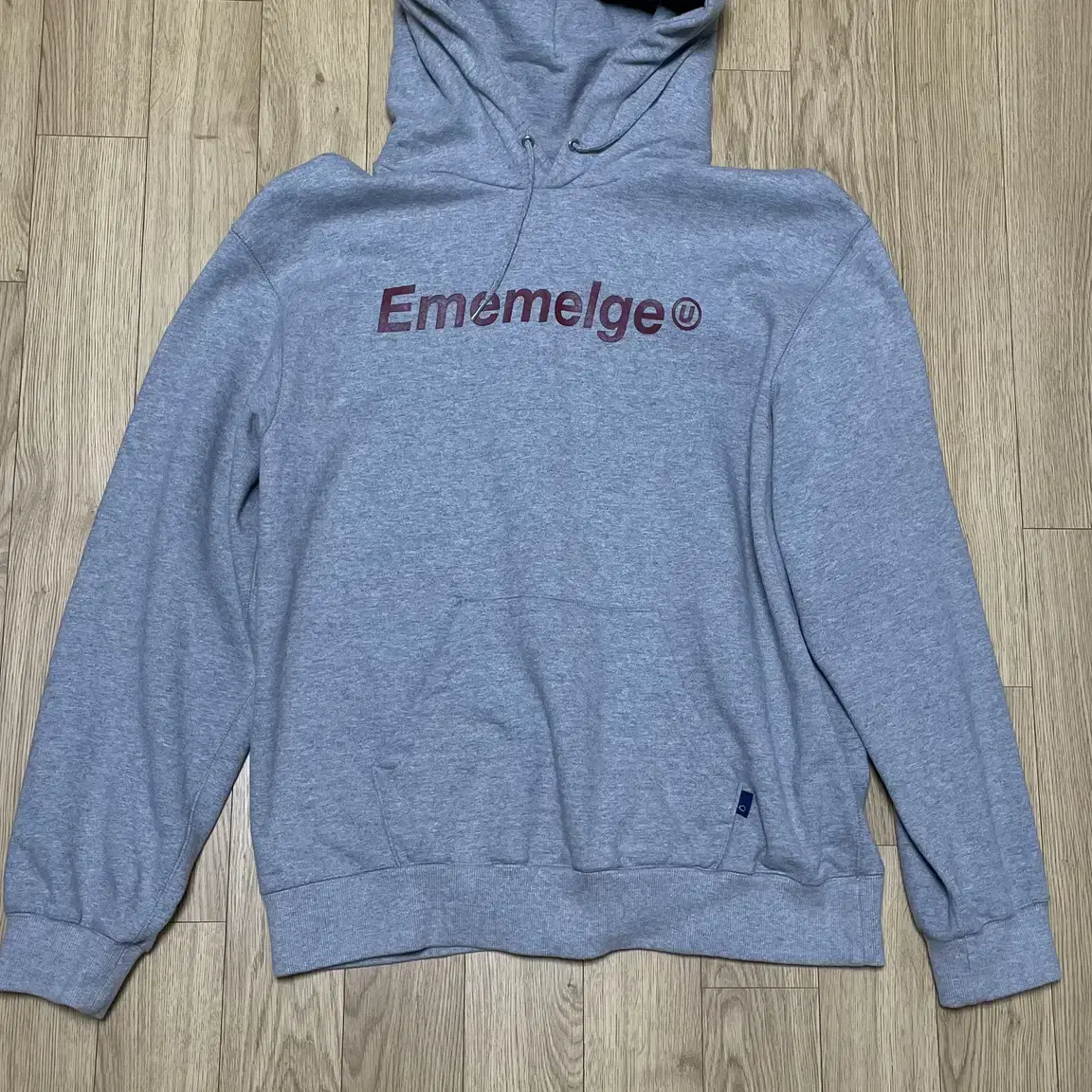 [Mmlg] EMEMELGE HOOD (GREY)