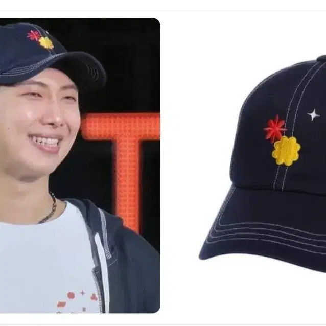 BTS Weverse Ball Cap/ Navy 새 상품판매입니다.