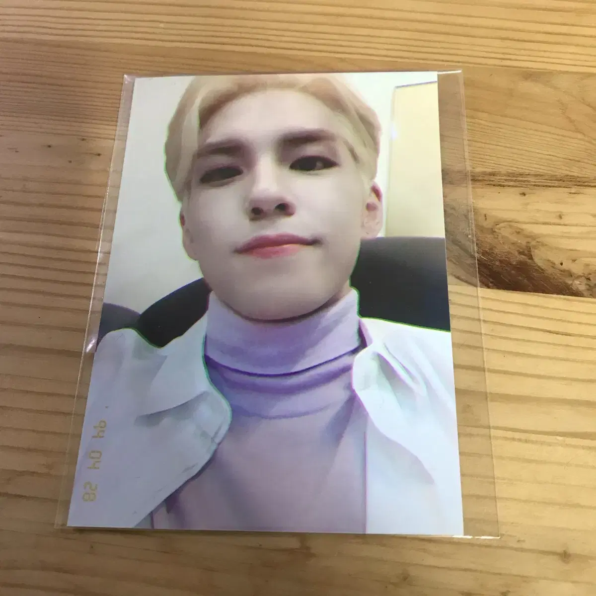 Day 6 of the original writing day broadcast print photocard