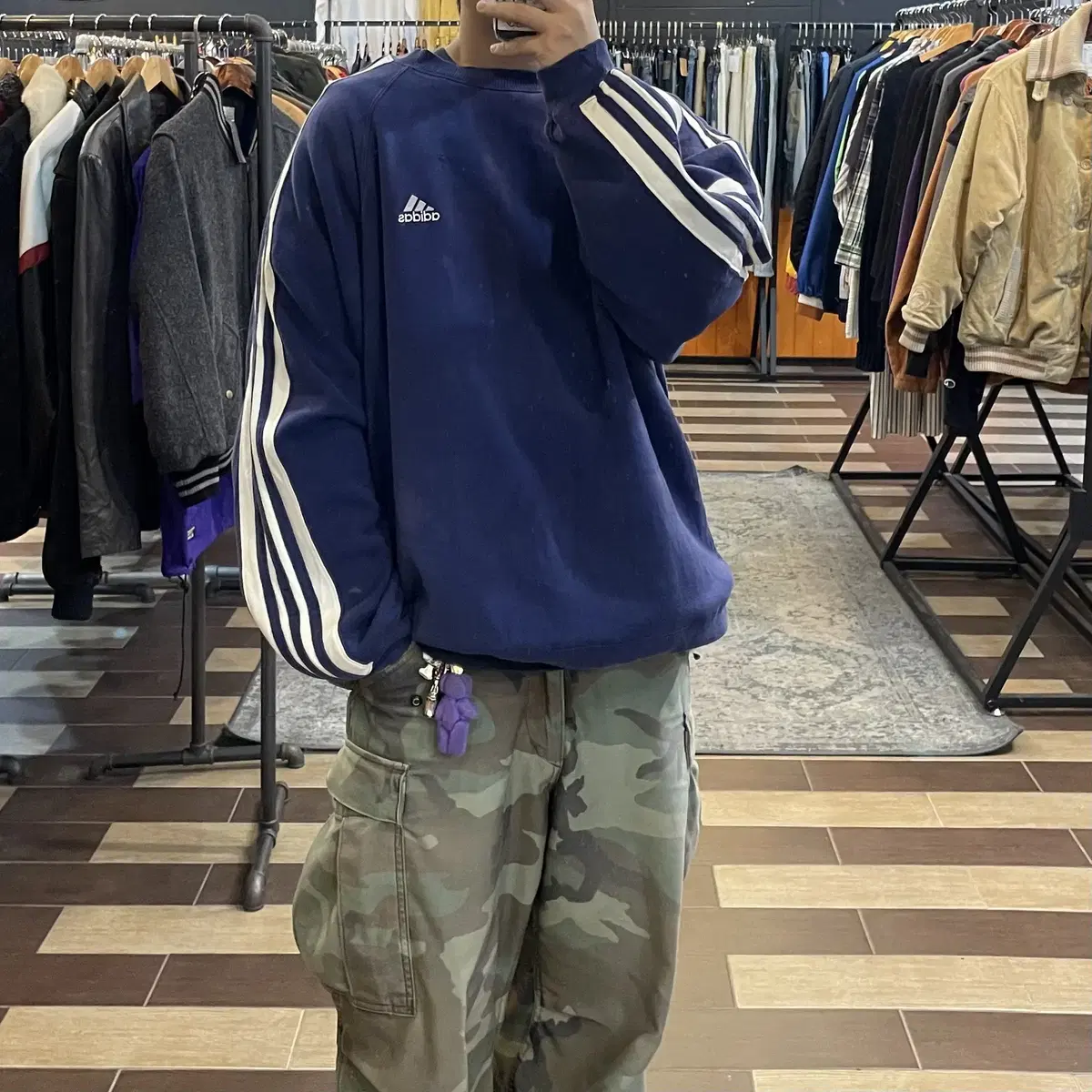 90s ADIDAS Adidas Old School Man to Man