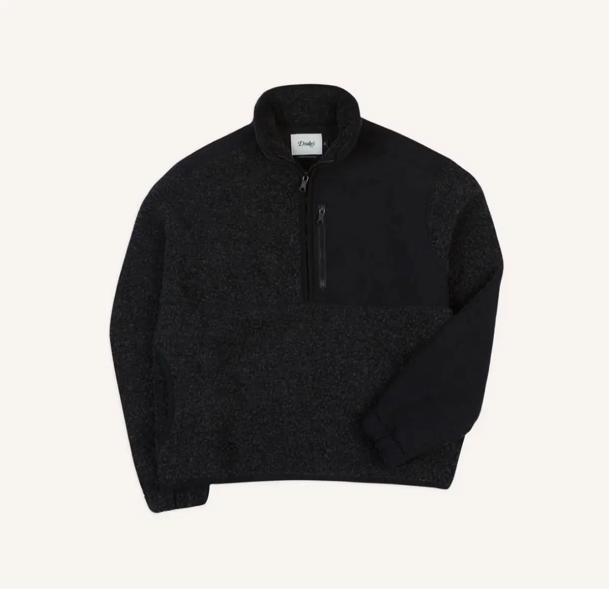 [M, L] Drexel by A. Levine gray bouclé fleece