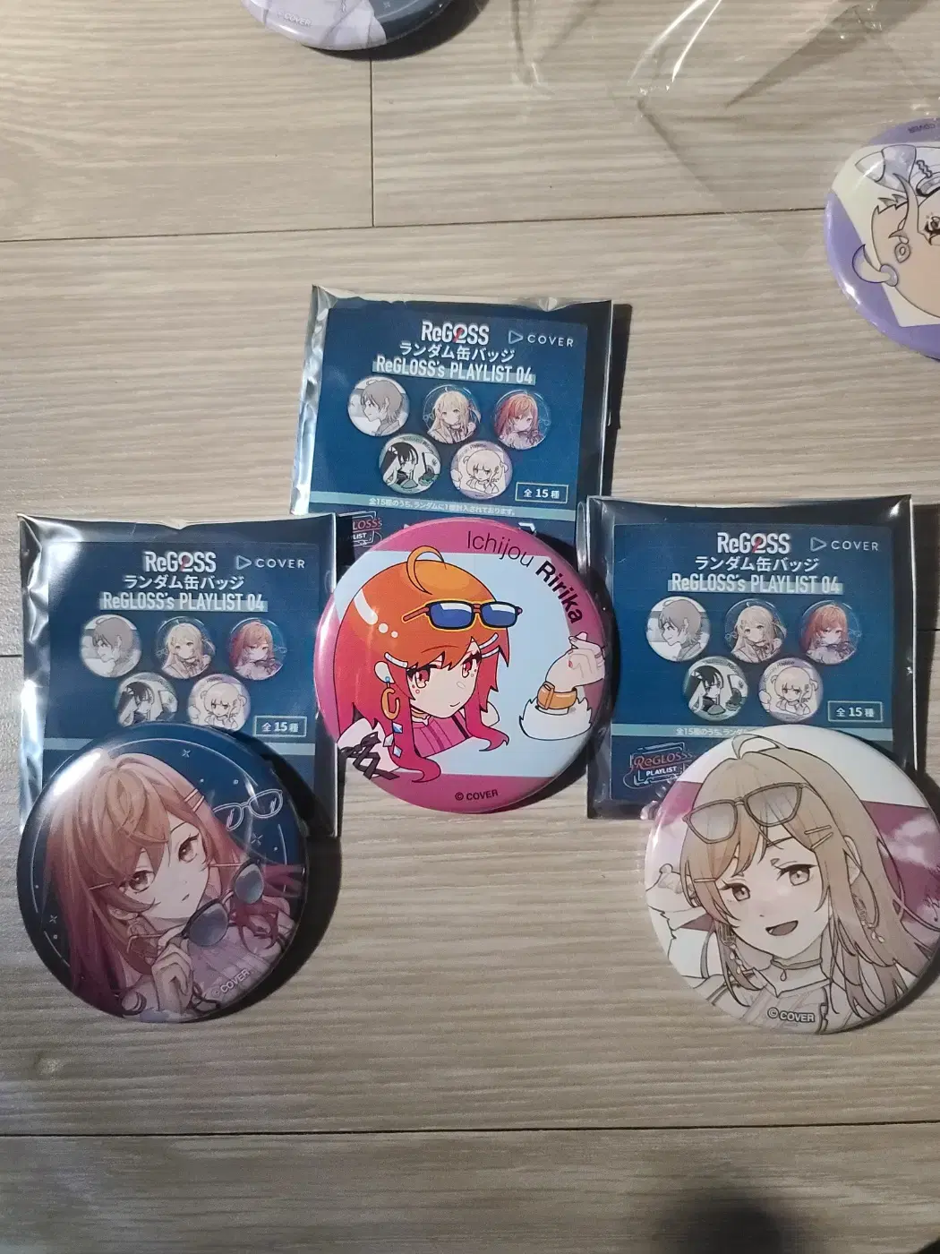 HoloLive) Riglos Random Canbadge Ichijo Ririka bulk sells.