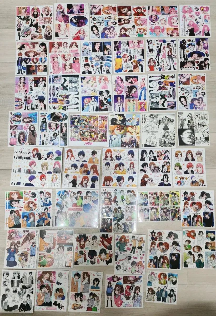 nayeon+horimiya+desnote ultra-quality anime instagram photocard postcard bulk sells disposal