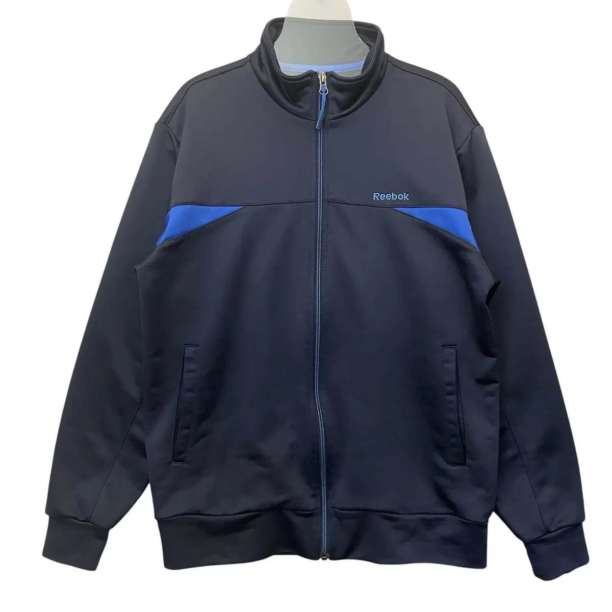 Reebok Navy Jersey Track Top 95