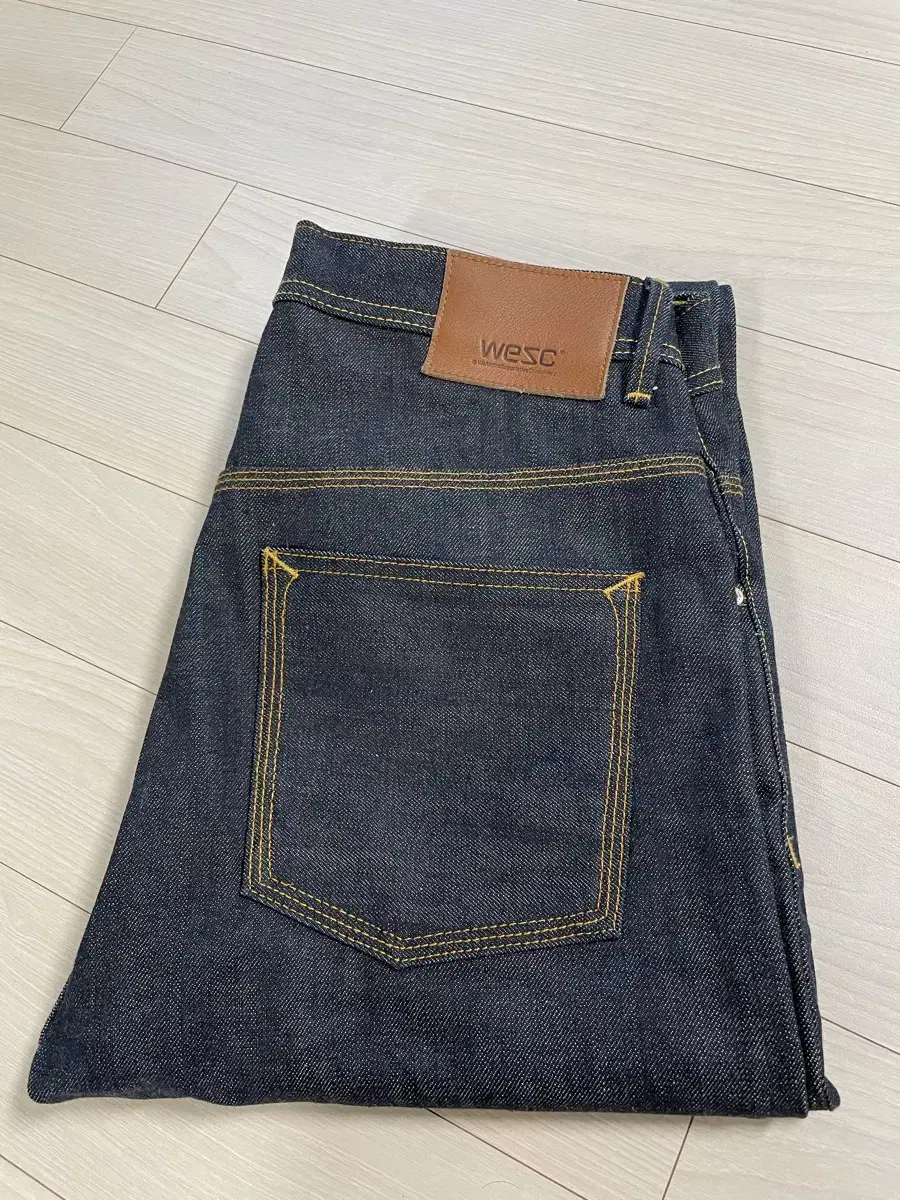 WESC Yue Wetsi Raw Denim Jeans