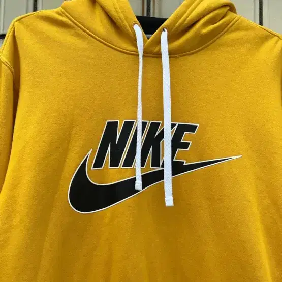 나이키 빅로고 병아리 후드티셔츠  Nike