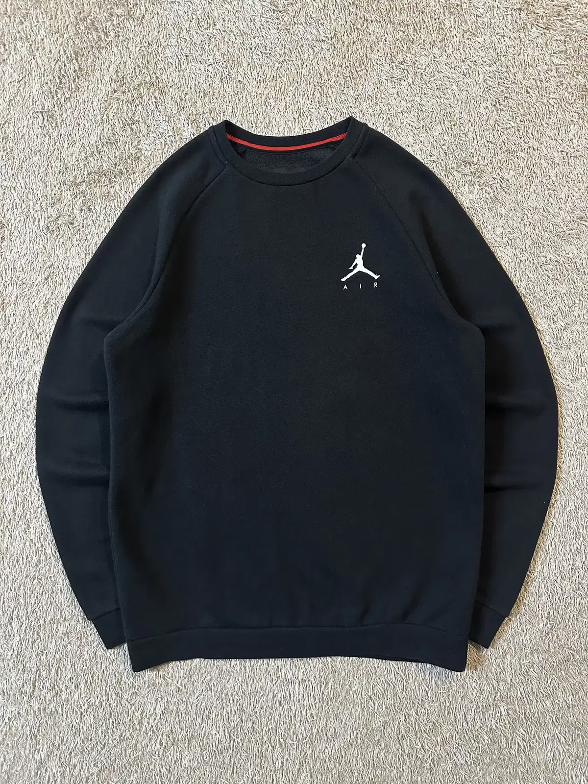 [S] Nike Jordan AIR JORDAN Jumpman Logo Brushed Sweatshirt Black