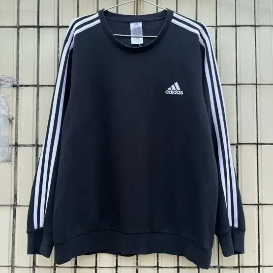 [3XL]아디다스 베이직 로고 맨투맨 Adidas