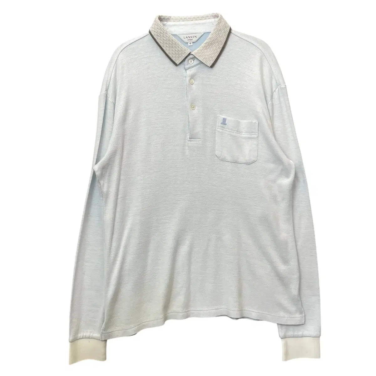 Lanvin Sky Blue kara Long Sleeve T-Shirt 40