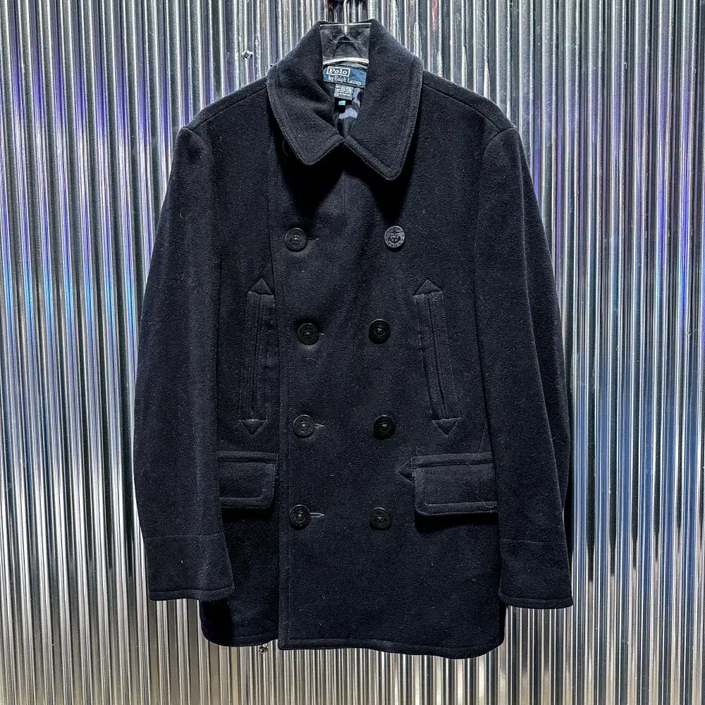 Polo Ralph Lauren Double Wool Peacoat (Domestic M) CE860