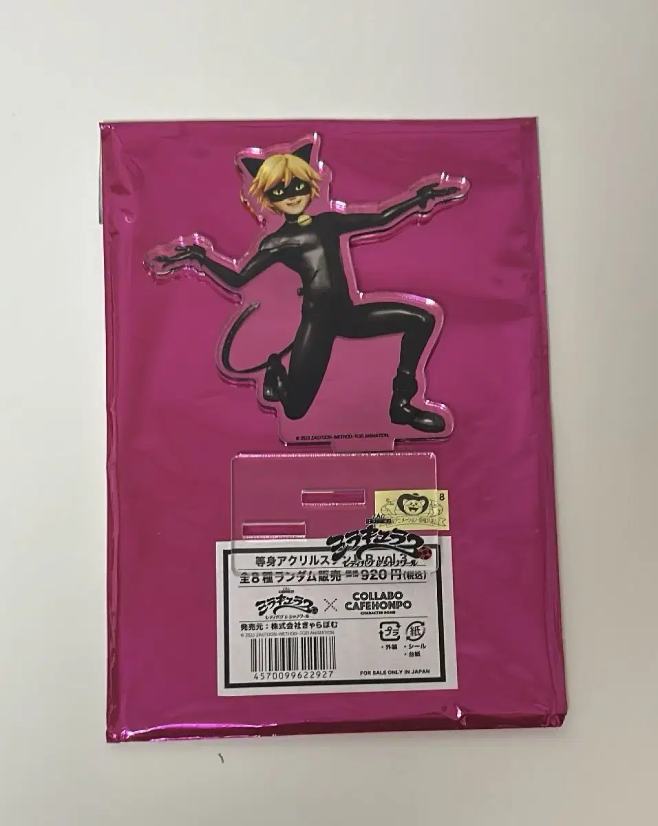 Ladybug Black Cat Adrienne acrylic Stand