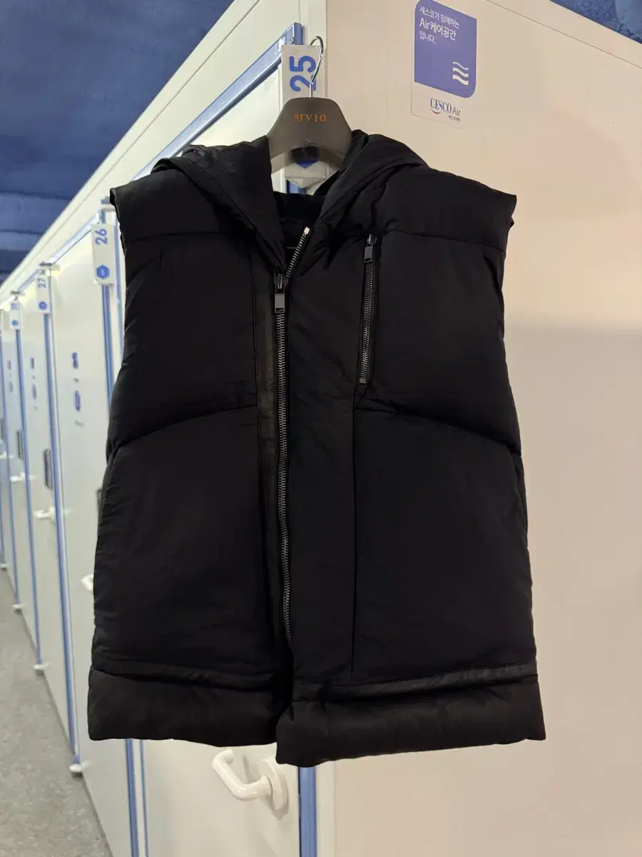 System Homme Goose down puffer vest size 95 sells