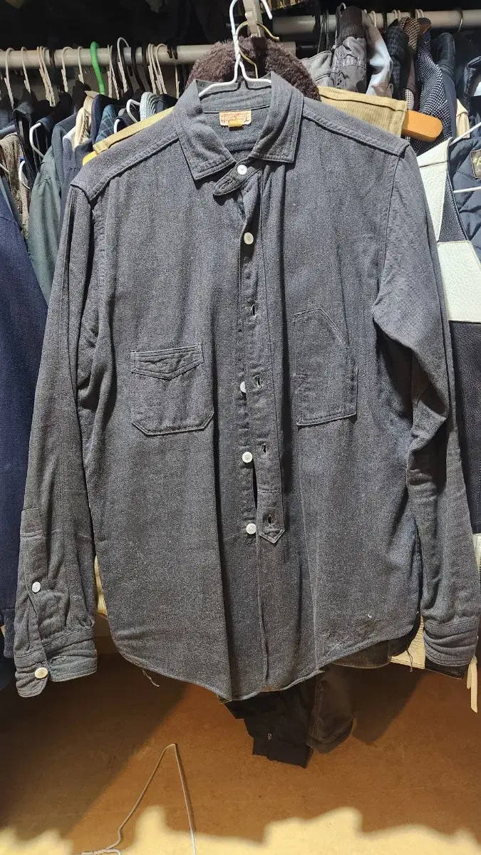 Freewheelers Herringbone Shirt