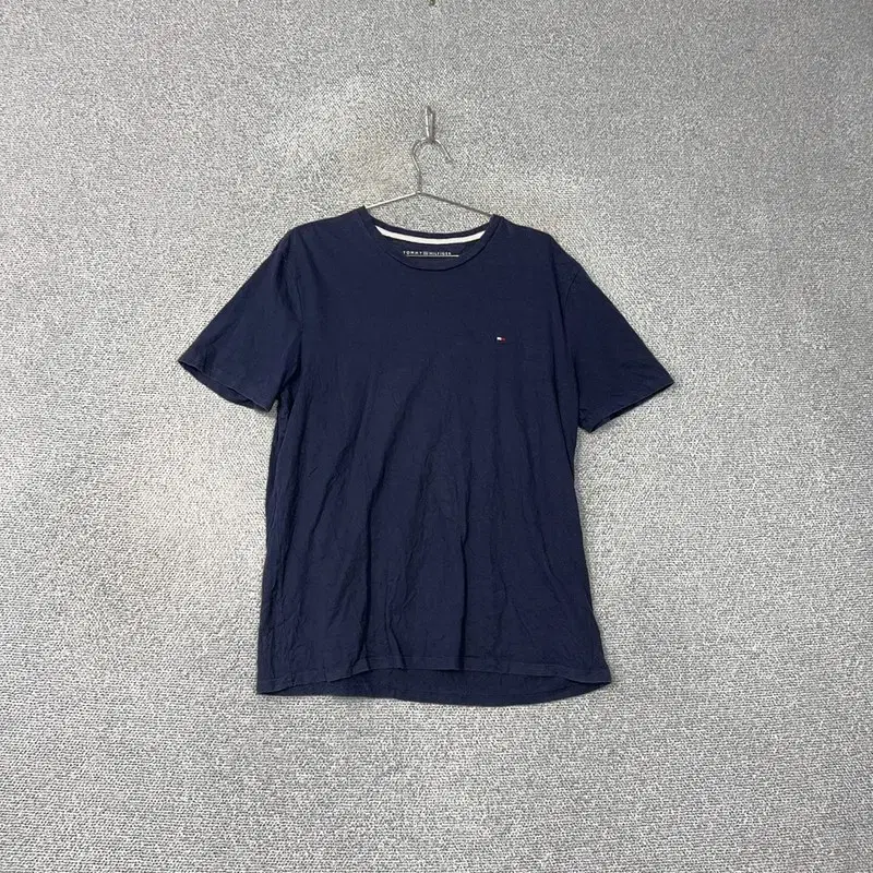 Tommy Hilfiger Navy Logo Vahn Tee L