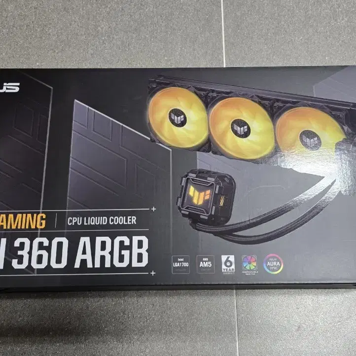 미개봉 3열 수냉쿨러 ASUS TUF Gaming LC II 360