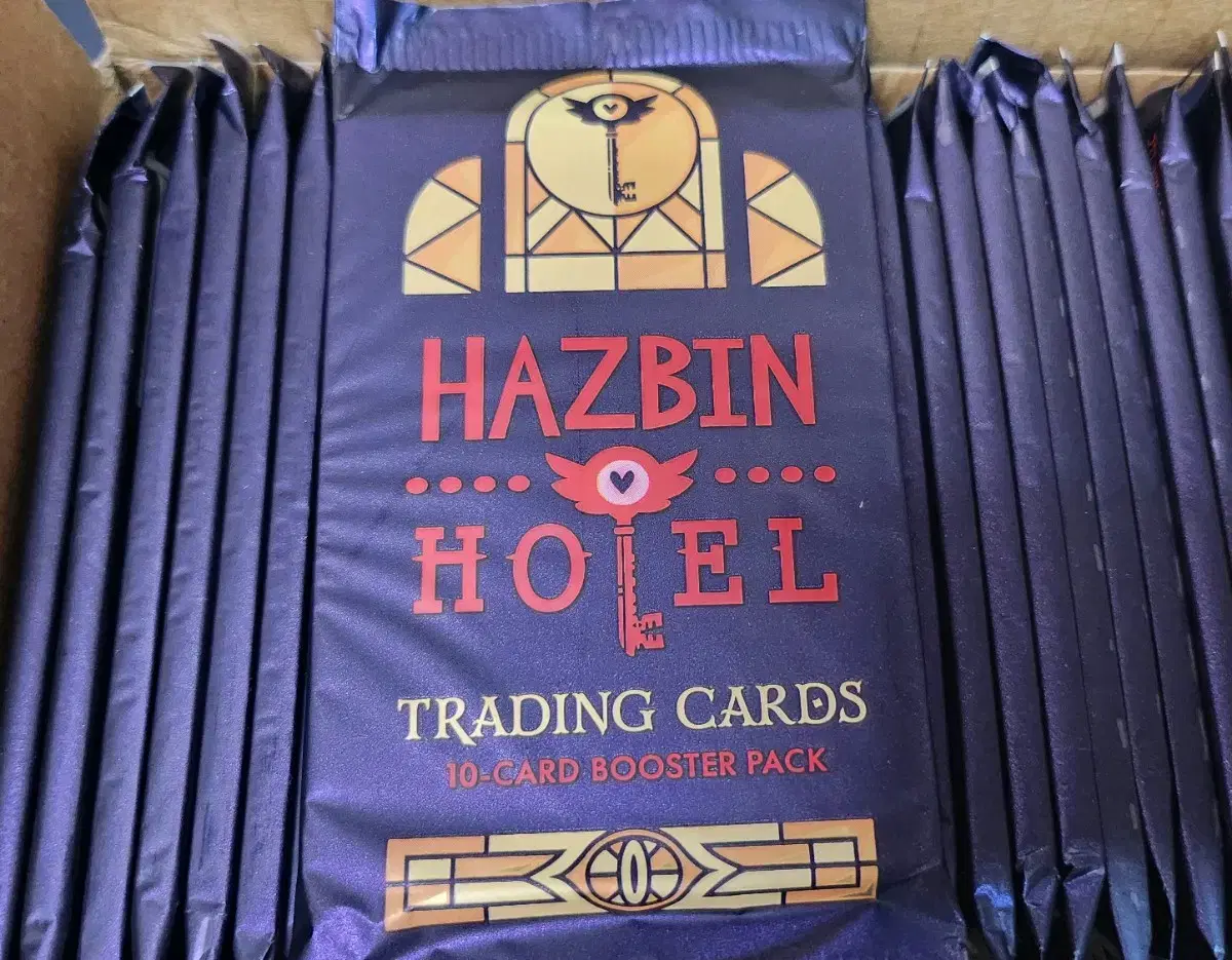 Hasbin Hotel trading card 2nd unsealed pack