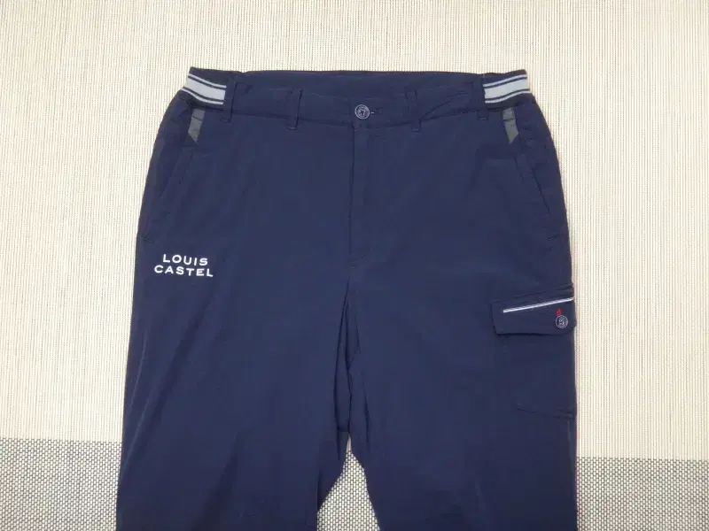 (32 in) Men's Navy Padded Golf Pants from Lew's Castell Golf