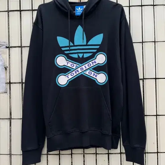 아디다스 파이어버드 빅로고 후드티셔츠 Adidas