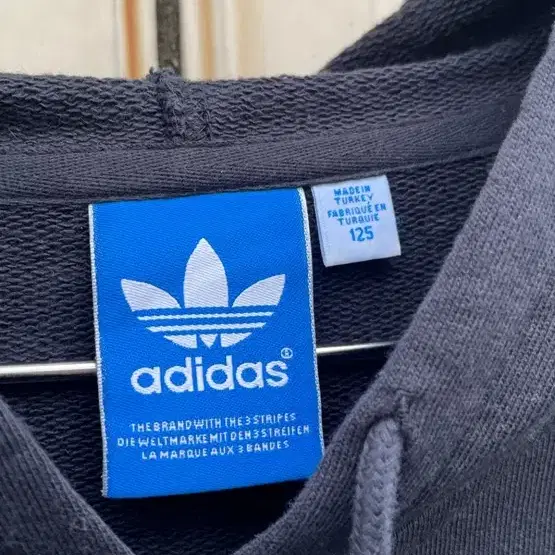 아디다스 파이어버드 빅로고 후드티셔츠 Adidas