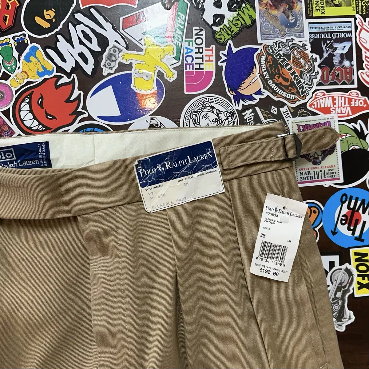 90s Polo Ralph Lauren Glendale Chino Pants 30