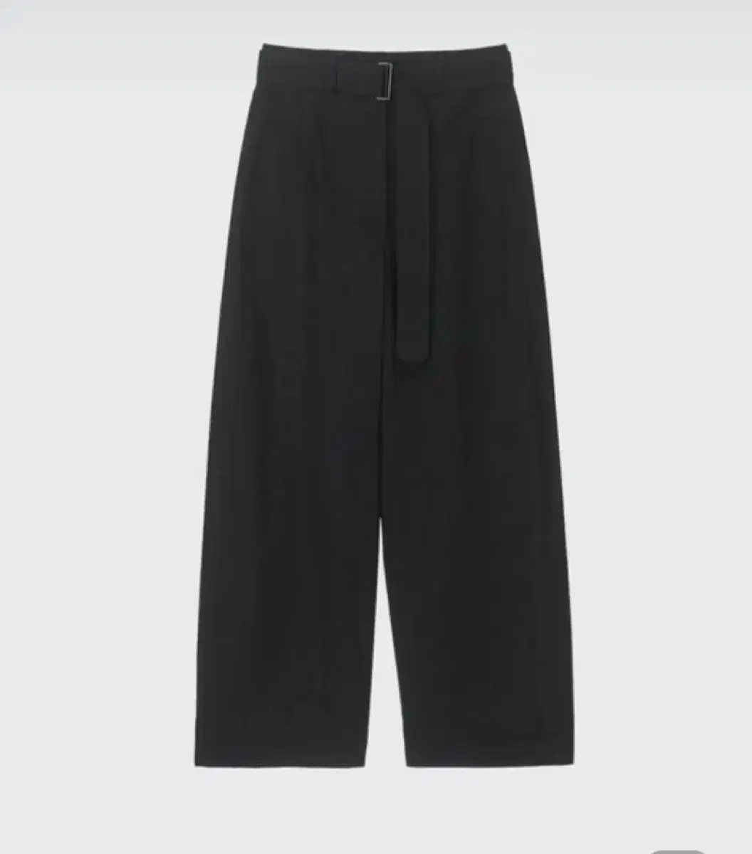 모노하 monoha cotton belted pants 블랙 S