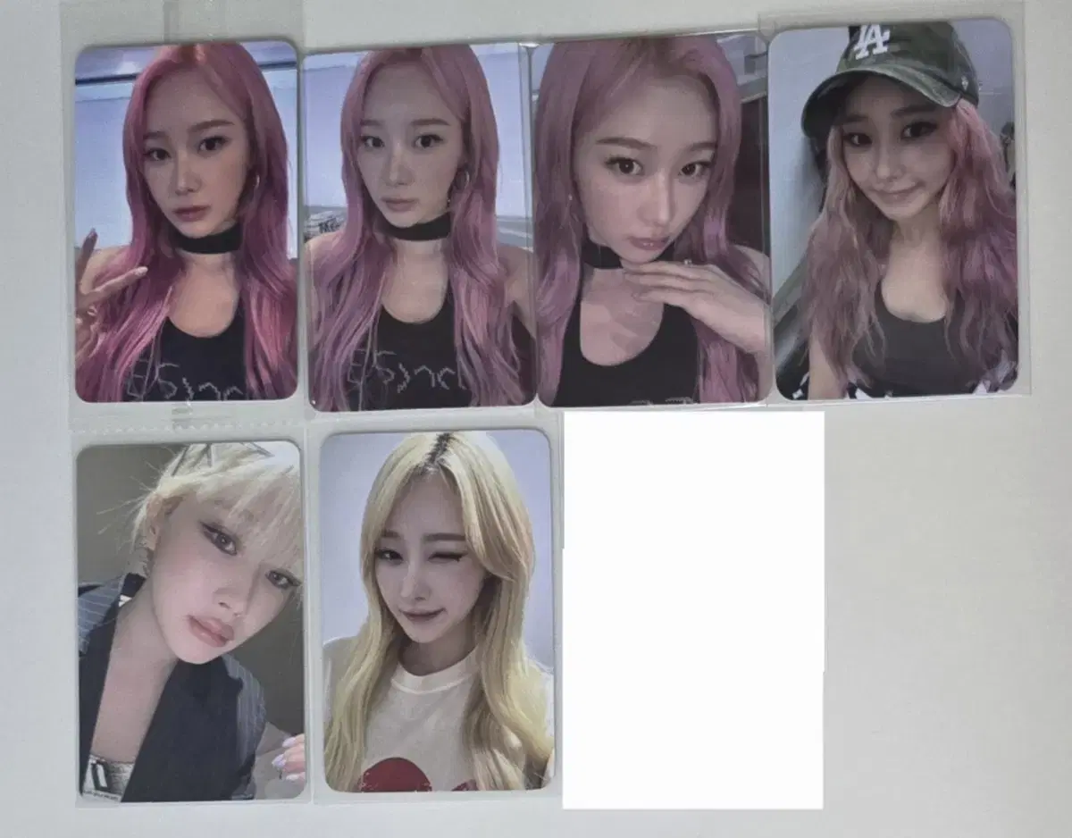 (sell in bulk)aespa giselle weflash unreleased photocard photocard (smtown &store,ktown4u,soundwave,etc)