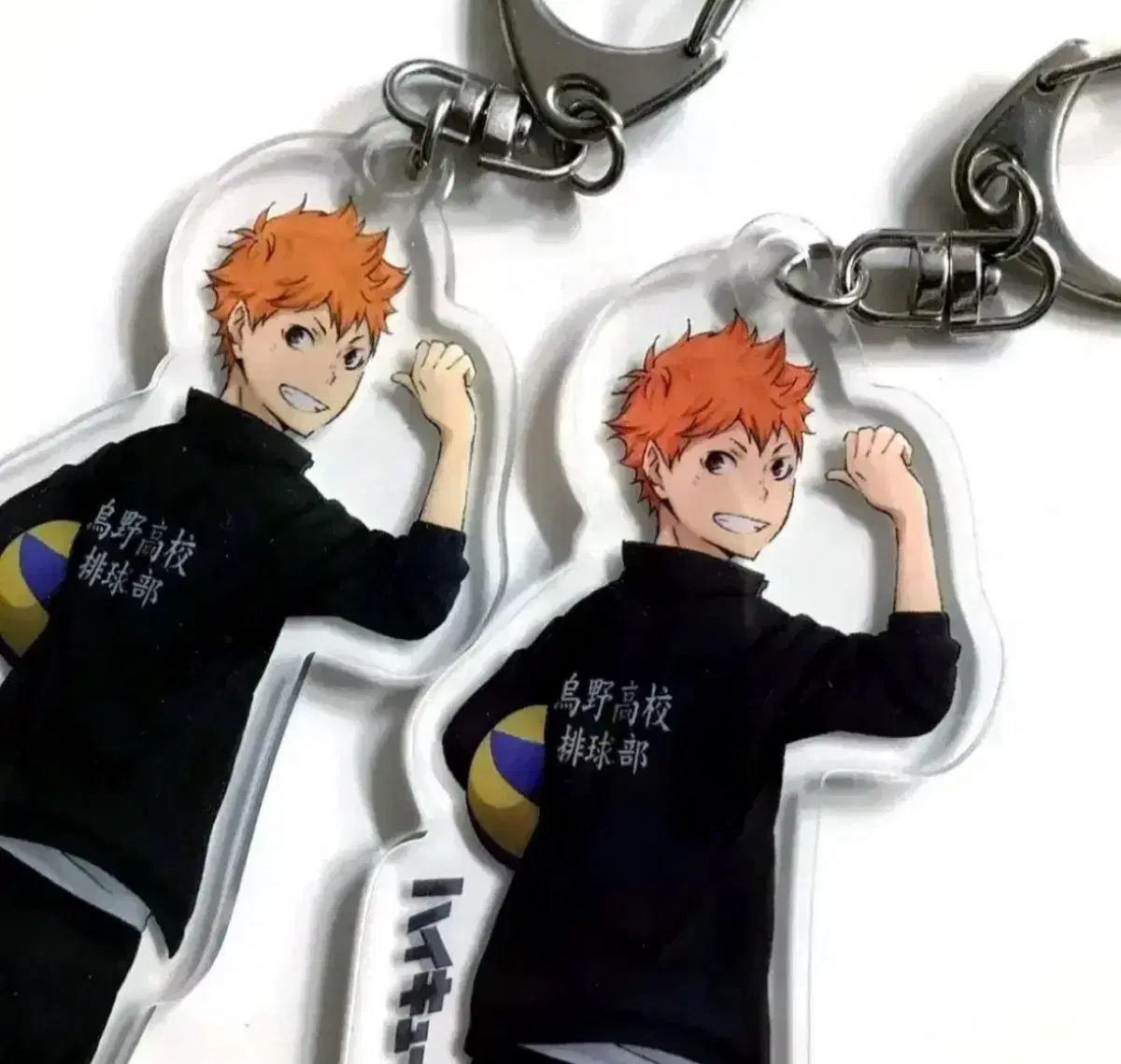 [Bulk] haikyuu JP Jumpfesta Limited Back to the Future Full Body acrylic Keychain Hinata